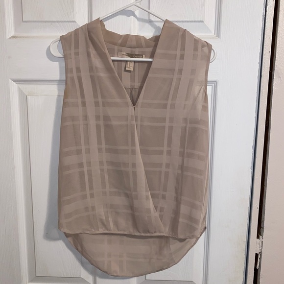 Women's Forever 21 Contemporary Neutral Blouse - Picture 1 of 4